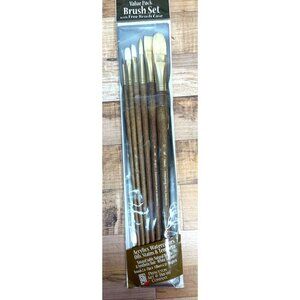Princeton Art & Brush Co Value Pack Brush Set For Acrylics Watercolors Oils & St